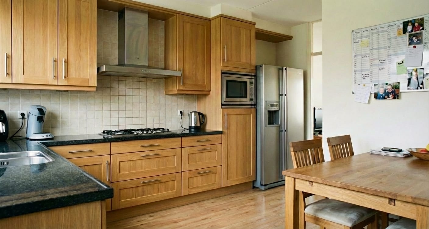 Before: Keuken voor en na